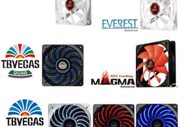 Enermax выпускает сразу пять новых моделей вентиляторов серий Cluster Advance, Everest Advance, Magma Advance, T.B.Vegas Quad и T.B.Vegas