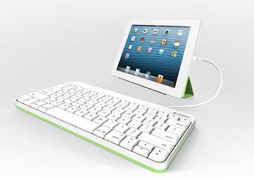 Logitech анонсирует продажи клавиатуры с проводным подключением для iPad и iPad mini