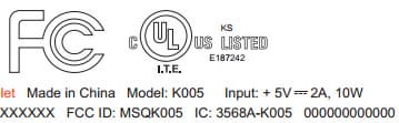 Планшетный компьютер Asus K005 на платформе Qualcomm Snapdragon S4 Pro засветился на сайте FCC