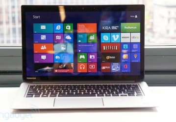 Ультрабук Toshiba Kirabook с разрешением экрана 2560 × 1440 точек выполнен из магниевого сплава и оснащён аккумулятором ёмкостью 52 Вт∙ч