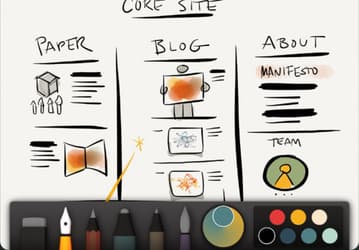 Paper by FiftyThree 1.51 для iPad — инструмент для художников