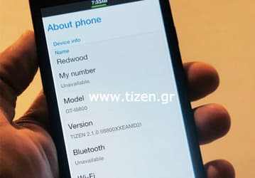 Смартфон Samsung GT-i8800 работает под управлением ОС Tizen 2.1 Mobile