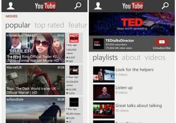 Microsoft выпустила клиент YouTube для Windows Phone 8