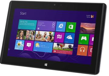 Планшет MSI W20 3M работает под управлением Windows 8