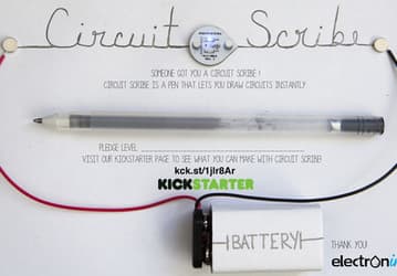 Circuit Scribe — ручка для рисования проводников