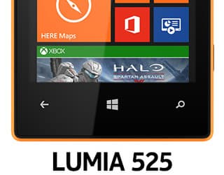 Смартфон Nokia Lumia 525 мало чем отличается от Lumia 520