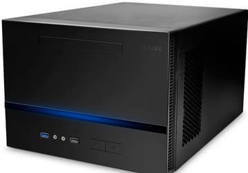 Стартовали продажи компактного корпуса Antec ISK600, рассчитанного на установку системных плат формата Mini-ITX