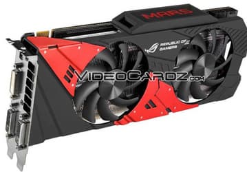 Появились первые изображения двухпроцессорной 3D-карты Asus ROG Mars 760