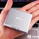 SP/ Silicon Power Thunder T11 — карманный SSD с интерфейсом Thunderbolt
