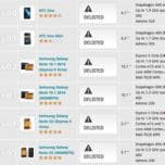 По подозрению в подтасовке результатов из теста 3DMark убрано несколько мобильных устройств с ОС Android