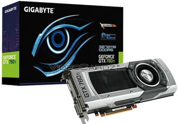 3D-карта Gigabyte GeForce GTX 780 Ti засветилась в Сети