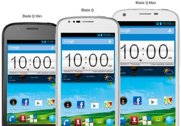 ZTE представила три смартфона в рамках серии Blade Q