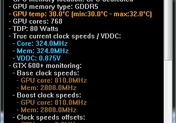 GPU Shark v.0.7.5– небольшая бесплатная утилита для мониторинга GPU