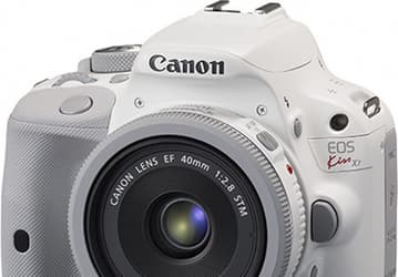В Японии представлен белый вариант камеры Canon EOS Kiss X7