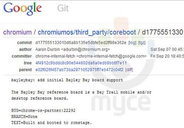 Google разрабатывает хромбуки на однокристальных системах Intel Atom (Bay Trail) и Nvidia Tegra