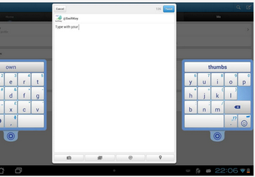 Виртуальная клавиатура SwiftKey 4.3 с новыми раскладками