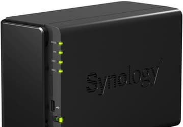 Хранилище с сетевым подключением Synology DiskStation DS214 рассчитано на два накопителя