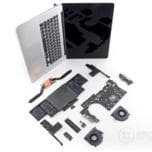 Ноутбук Apple MacBook Pro с 15-дюймовым дисплеем Retina тоже получил за ремонтопригодность всего один балл из десяти 