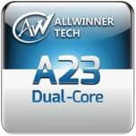 По данным Allwinner, производительность процессора A23 в тесте AnTuTu достигает 15 000