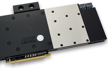 EK выпускает водоблок для 3D-карт MSI N780 Lightning
