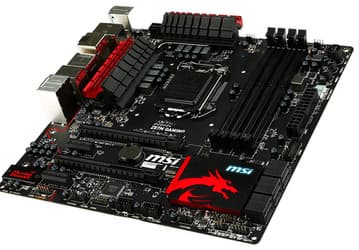 Звуковая подсистема платы MSI Z87M Gaming типоразмера microATX максимально отделена от остальных компонентов