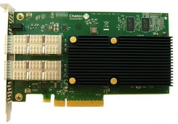 БИС Terminator 5 служит основой адаптеров Ethernet 10 Гбит/с и 40 Гбит/с Chelsio T522-CR, T540-CR и T580-CR