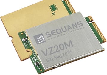Sequans начинает поставки модулей LTE EZLinkLTE VZ20M и VZ21M, предназначенных для планшетов и мобильных ПК