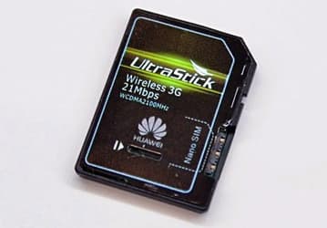 Huawei UltraStick — модем 3G в форм-факторе карточки SD