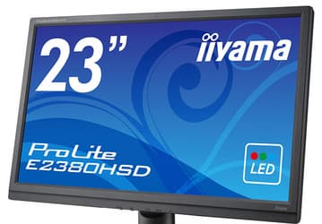 В режиме EcoMode потребляемая мощность монитора iiyama ProLite E2380HSD снижается на 40%