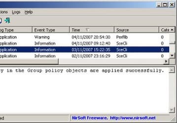 MyEventViewer v.2.10 - альтернатива стандартному Event Viewer из Windows