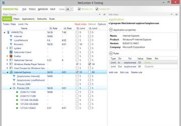 Netlimiter v.4.0.4.0 - утилита контроля и сбора статистики по Интернет-трафику