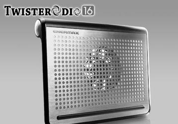 В охлаждающую подставку для ноутбуков Enermax Twistedrodio 16 встроена акустическая система