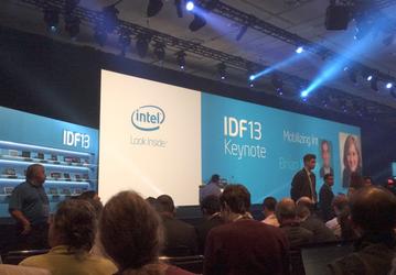 Фотоотчет о ключевых докладах первого дня IDF 2013 – часть первая