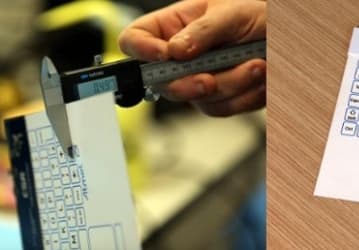 Толщина встраиваемой сенсорной беспроводной клавиатуры CSR составляет всего 0,5 мм