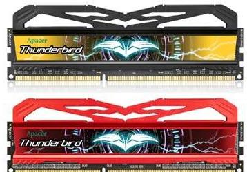 В серию Apacer Thunderbird вошли модули памяти DDR3-2933