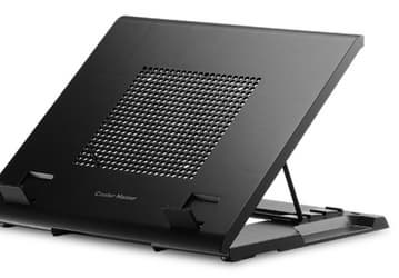 Охлаждающая подставка Cooler Master NotePal ErgoStand Easy позволяет придать ноутбуку более комфортное для пользователя положение