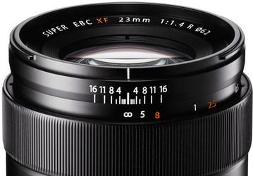 Представлен широкоугольный объектив Fujinon XF23mm F1.4 R