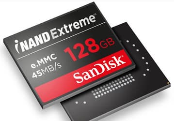 Начались поставки ознакомительных образцов встраиваемых SSD SanDisk iNAND Extreme для планшетов на базе Intel Bay Trail