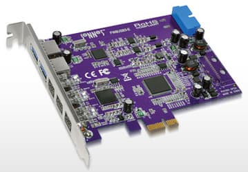 Карта расширения Sonnet Tango 3.0 PCIe добавляет в конфигурацию компьютера четыре порта USB 3.0 и три порта FireWire 800