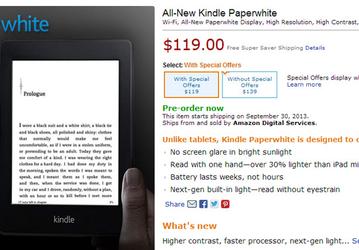 Amazon обновляет электронную книгу Kindle Paperwhite и начинает поставки электроники в Россию