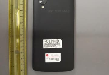 На сайте FCC обнаружились изображения смартфона Nexus 5