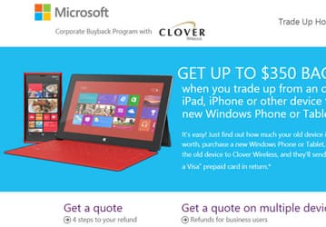 Microsoft расширяет программу выкупа подержанных мобильных устройств