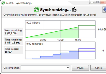 FreeFileSync v.5.21 - утилита сравнения и синхронизации файлов в каталогах