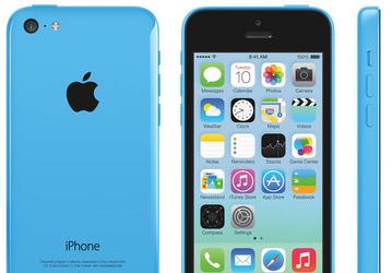 Представлен смартфон Apple iPhone 5c