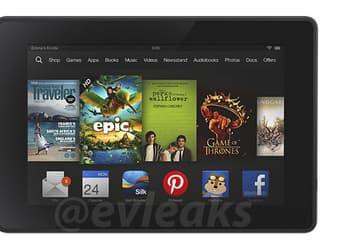 Появилось изображение планшета Amazon Kindle Fire следующего поколения