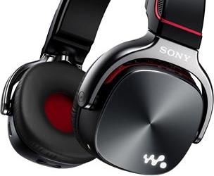 Наушники серии Sony Walkman WH со встроенными проигрывателями MP3 можно использовать в качестве колонок
