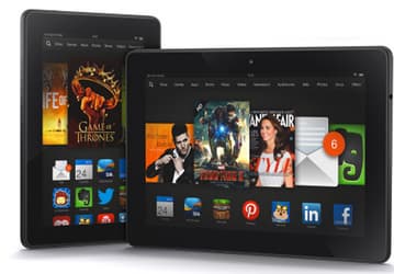 Представлены планшеты Kindle Fire HDX с экранами высокого разрешения