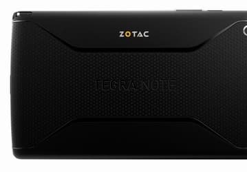 Компания Zotac готовит к выпуску игровой планшет Zotac Tegra Note 7