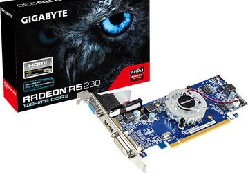 Представлена 3D-карта начального уровня AMD Radeon R5 230