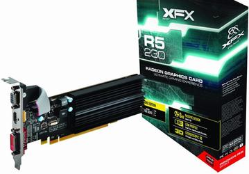 В серию 3D-карт XFX Radeon R5 230 вошло сразу пять моделей